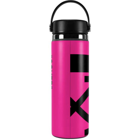 Black and Pink Arrows Hydro Flask 20oz Wide Mouth Skin