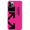 Black and Pink Arrows iPhone 11 Pro Max Lite Case