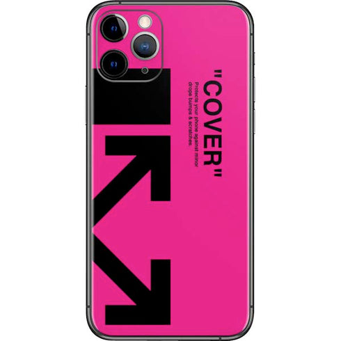 Black and Pink Arrows iPhone 11 Pro Skin