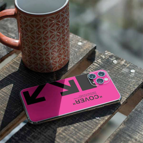 Black and Pink Arrows iPhone 11 Pro Skin