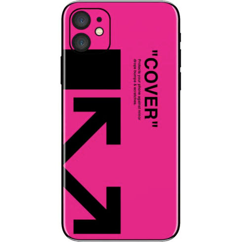 Black and Pink Arrows iPhone 11 Skin
