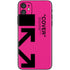 Black and Pink Arrows iPhone 11 Skin