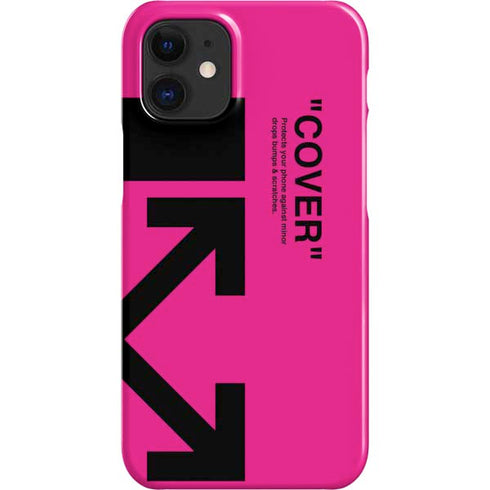Black and Pink Arrows iPhone 12 Mini Lite Case