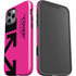 Black and Pink Arrows iPhone 12 Pro Impact Case