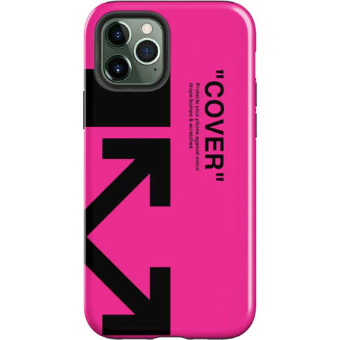 Black and Pink Arrows iPhone 12 Pro Max Impact Case