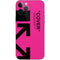 Black and Pink Arrows iPhone 12 Pro Max Skin