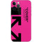 Black and Pink Arrows iPhone 12 Pro Skin