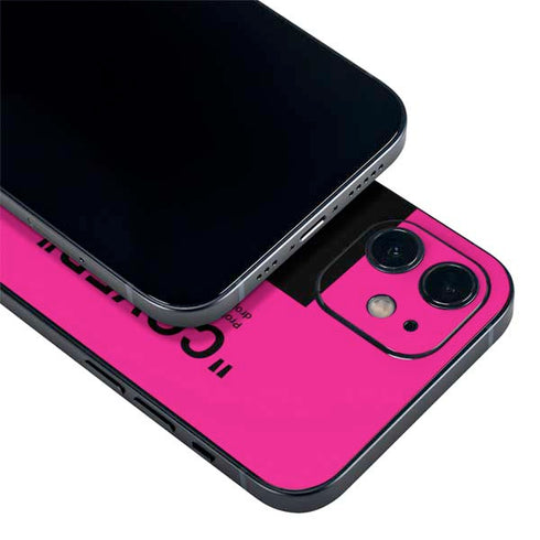 Black and Pink Arrows iPhone 12 Skin