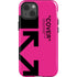 Black and Pink Arrows iPhone 13 Impact Case