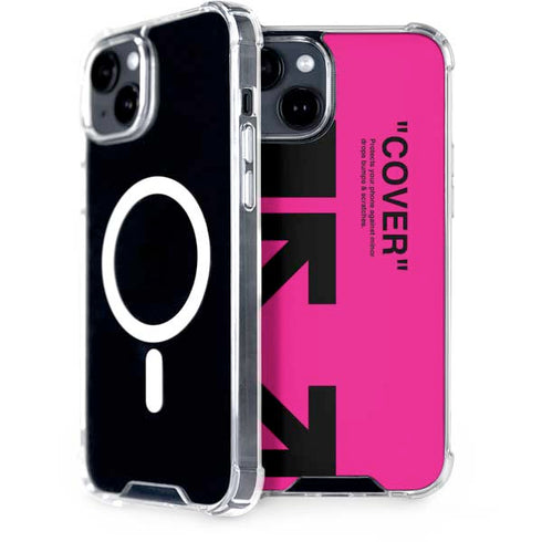 Black and Pink Arrows iPhone 13 MagSafe Case