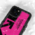 Black and Pink Arrows iPhone 13 Mini Waterproof Case