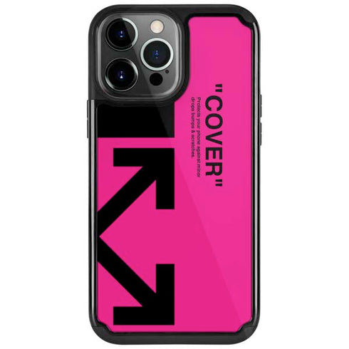 Black and Pink Arrows iPhone 13 Pro Cargo Case