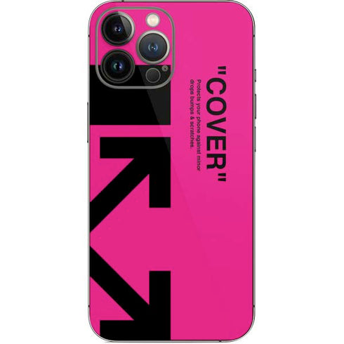Black and Pink Arrows iPhone 13 Pro Max Skin