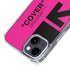 Black and Pink Arrows iPhone 15 Plus MagSafe Case
