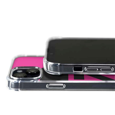 Black and Pink Arrows iPhone 15 Plus MagSafe Case