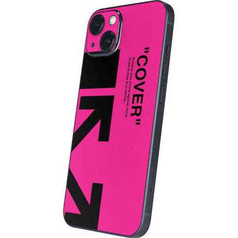 Black and Pink Arrows iPhone 14 Plus Skin