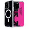 Black and Pink Arrows iPhone 14 Pro MagSafe Case