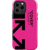 Black and Pink Arrows iPhone 15 Pro Max Impact Case
