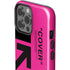 Black and Pink Arrows iPhone 15 Pro Max Impact Case