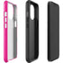 Black and Pink Arrows iPhone 15 Pro Max Impact Case