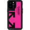 Black and Pink Arrows iPhone 14 Pro Max Waterproof Case