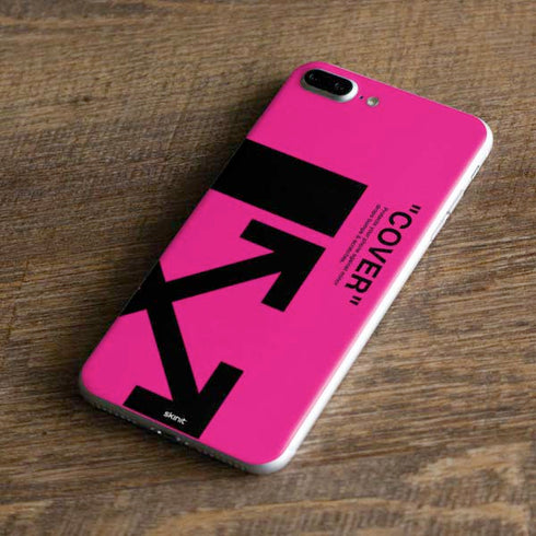 Black and Pink Arrows iPhone 7 Plus Skin