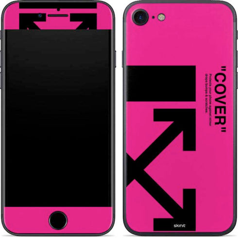 Black and Pink Arrows iPhone 7 Skin