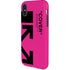 Black and Pink Arrows iPhone X Pro Case