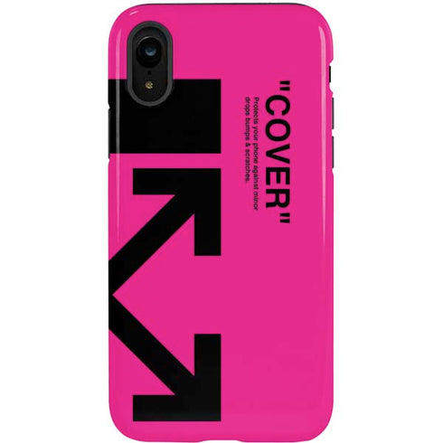 Black and Pink Arrows iPhone XR Pro Case