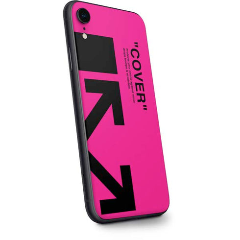 Black and Pink Arrows iPhone XR Skin