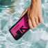 Black and Pink Arrows iPhone XR Waterproof Case