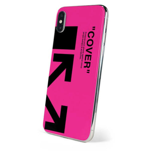 Black and Pink Arrows iPhone XS Max Skin
