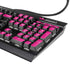 Black and Pink Arrows K95 RGB PLATINUM Mechanical Gaming Keyboard Skin