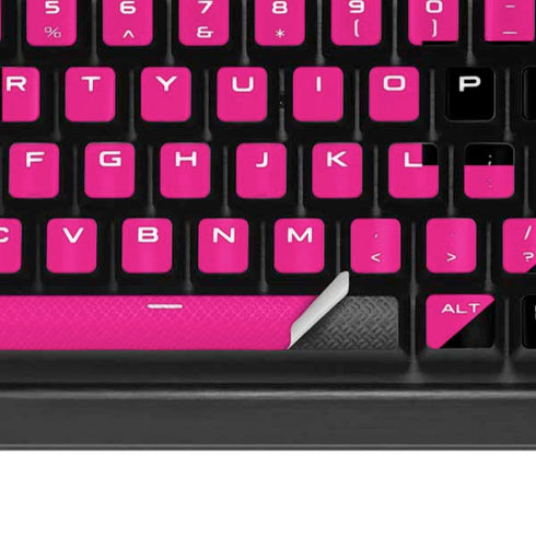 Black and Pink Arrows K95 RGB PLATINUM Mechanical Gaming Keyboard Skin
