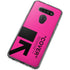 Black and Pink Arrows LG K51/Q51 Clear Case