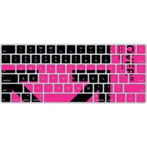 Black and Pink Arrows Magic Keyboard Skin