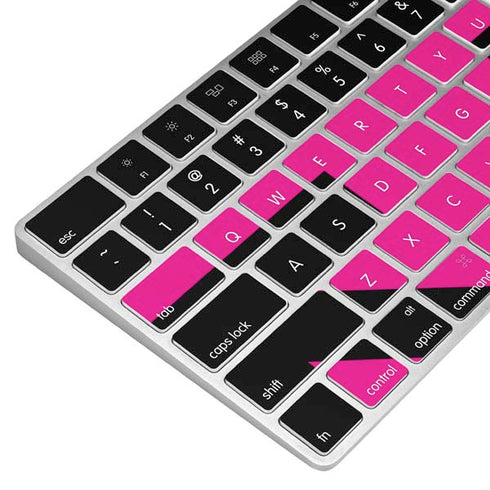 Black and Pink Arrows Magic Keyboard Skin