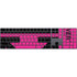 Black and Pink Arrows Magic Keyboard with Numeric Keypad Skin