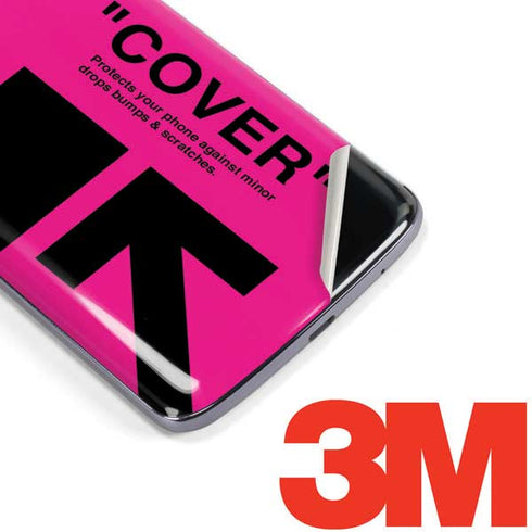 Black and Pink Arrows Moto E5 Plus Skin