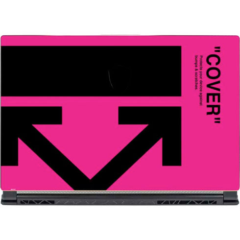 Black and Pink Arrows MSI GS65 Stealth Laptop Skin