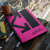Black and Pink Arrows MSI GS65 Stealth Laptop Skin
