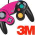 Black and Pink Arrows Nintendo GameCube Controller Skin