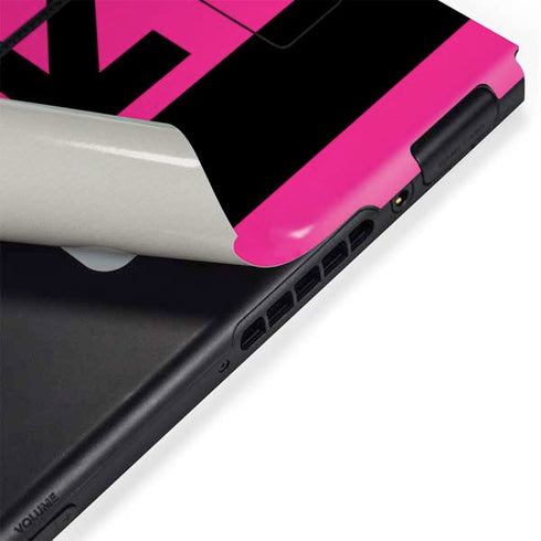Black and Pink Arrows Nintendo Switch Bundle Skin