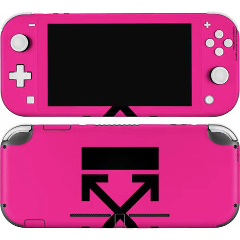 Black and Pink Arrows Nintendo Switch Lite Skin