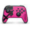 Black and Pink Arrows Nintendo Switch Pro Controller Skin