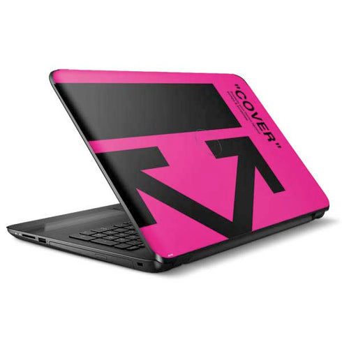 Black and Pink Arrows HP Notebook Skin