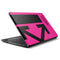Black and Pink Arrows HP Notebook Skin
