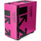 Black and Pink Arrows NZXT H510 Compact ATX Mid-Tower Case Skin