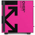 Black and Pink Arrows NZXT H510 Compact ATX Mid-Tower Case Skin