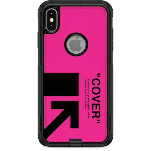 Black and Pink Arrows Otterbox Commuter iPhone Skin